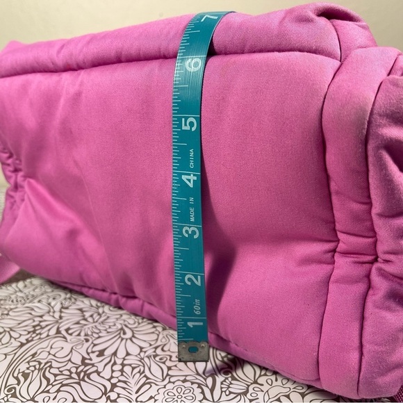 Vera Bradley Drawstring Pink Backpack - Picture 12 of 12